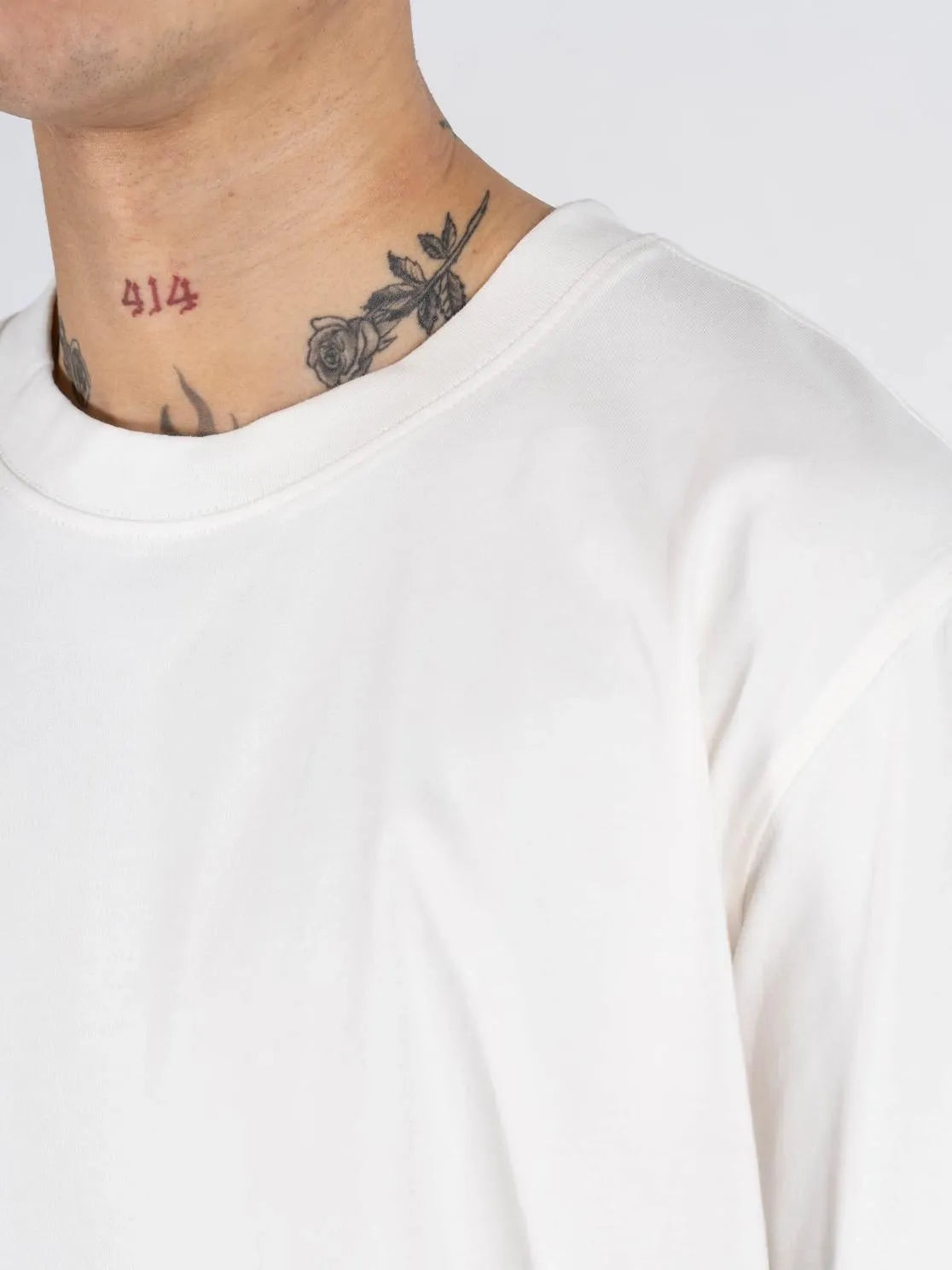 Męska koszulka Marcus Joss SS T-shirt Off White 28-200549 1023