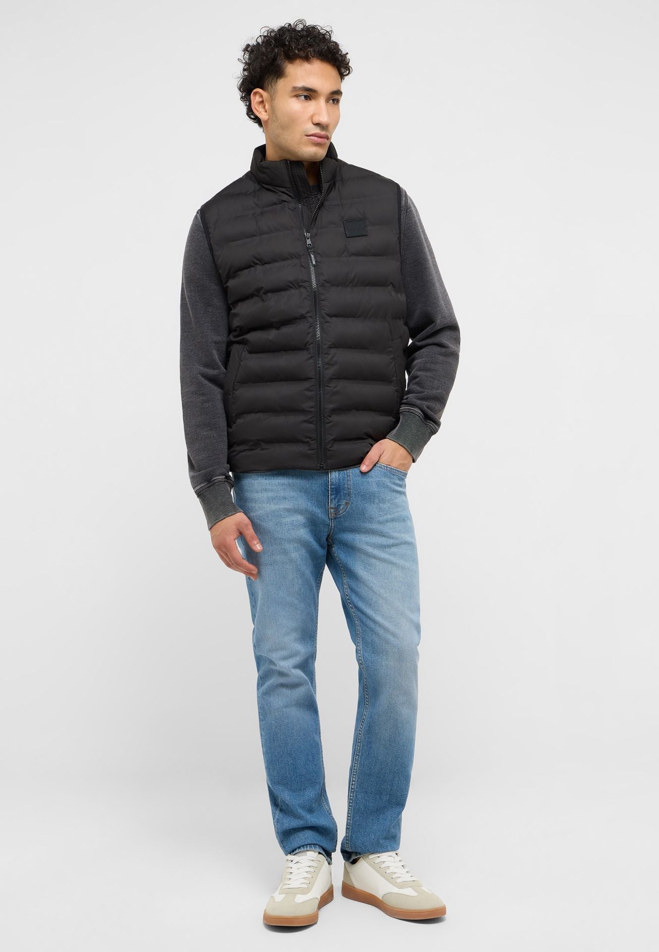 Męski Bezrękawnik Mustang Style Dublin Black 1017525 4142
