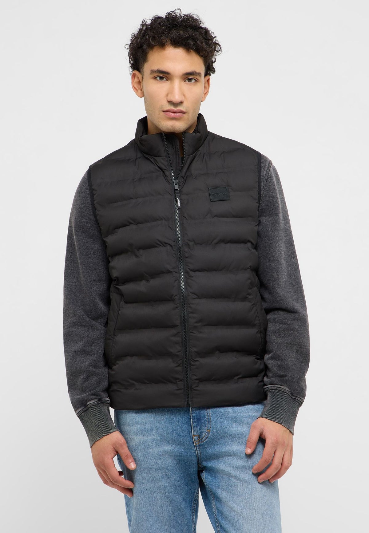 Męski Bezrękawnik Mustang Style Dublin Black 1017525 4142