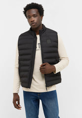 Męski Bezrękawnik Kamizelka Mustang Style Dublin Jet Black 1016888 4188