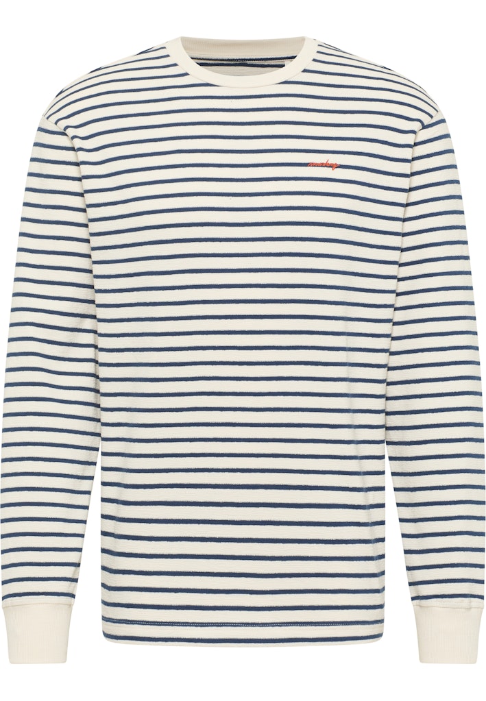 Męski Longsleeve Mustang Style Amarillo Summer Stripe 1016292 12578