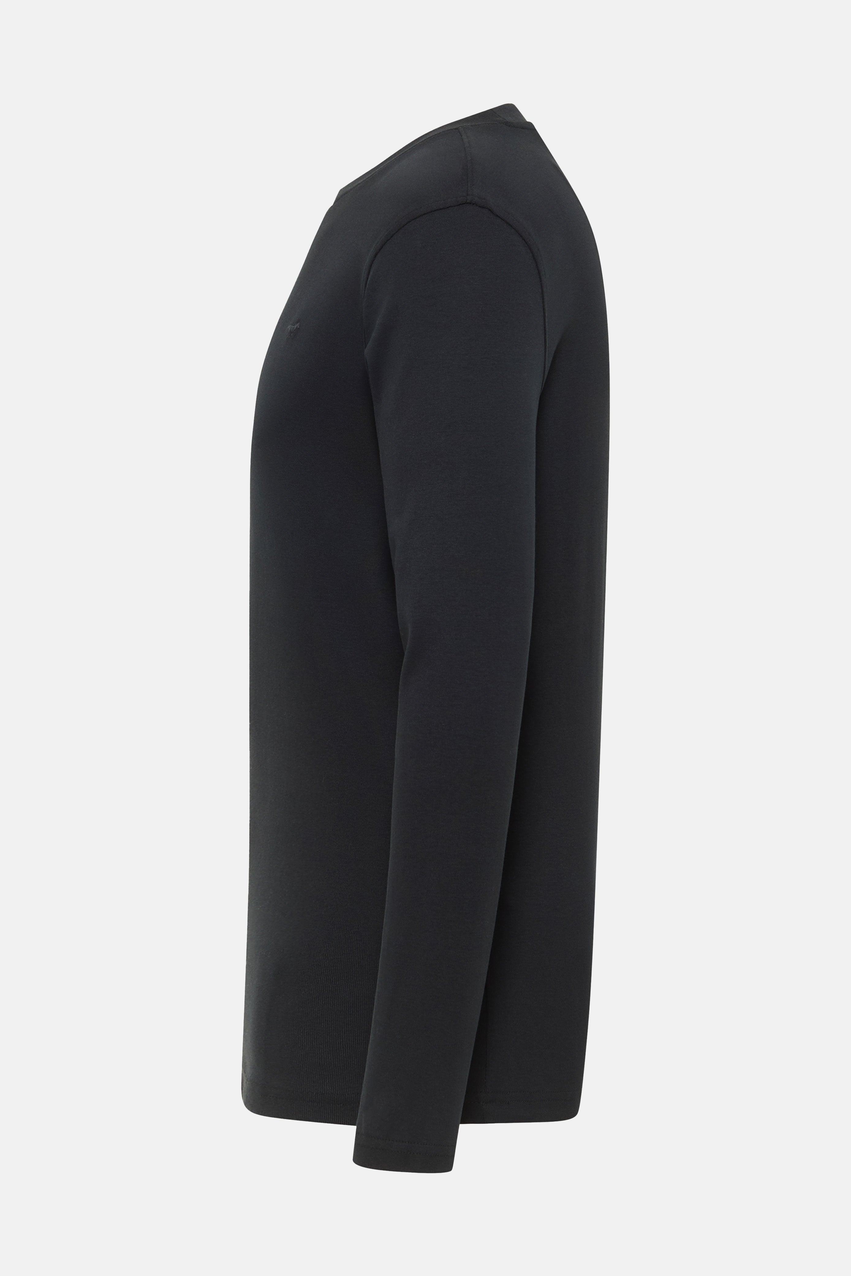 Męski Longsleeve Mustang Style Arlington Jet Black 1016875 4188