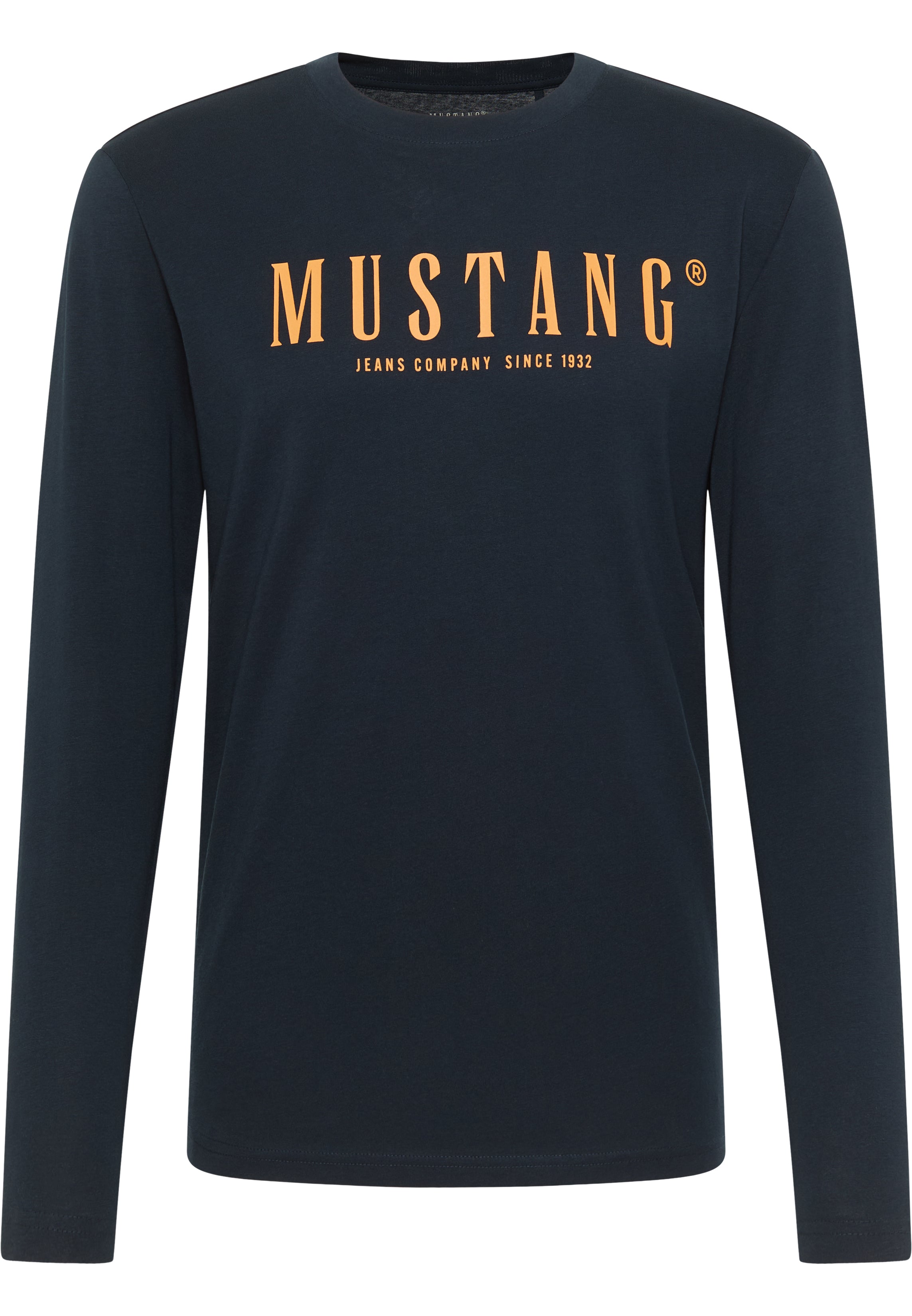 Męski Longsleeve Mustang Style Asheville Dark Sapphire 1016873 4136
