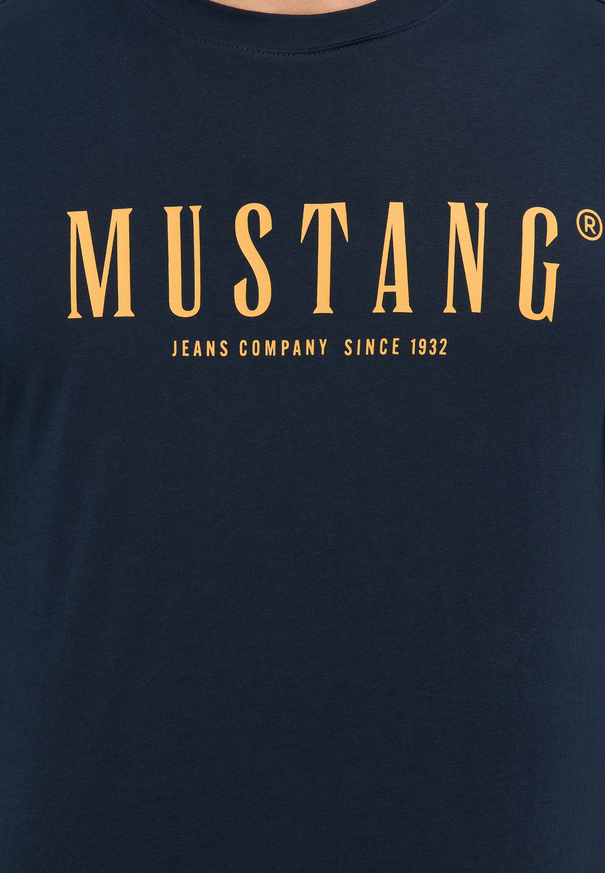 Męski Longsleeve Mustang Style Asheville Dark Sapphire 1016873 4136