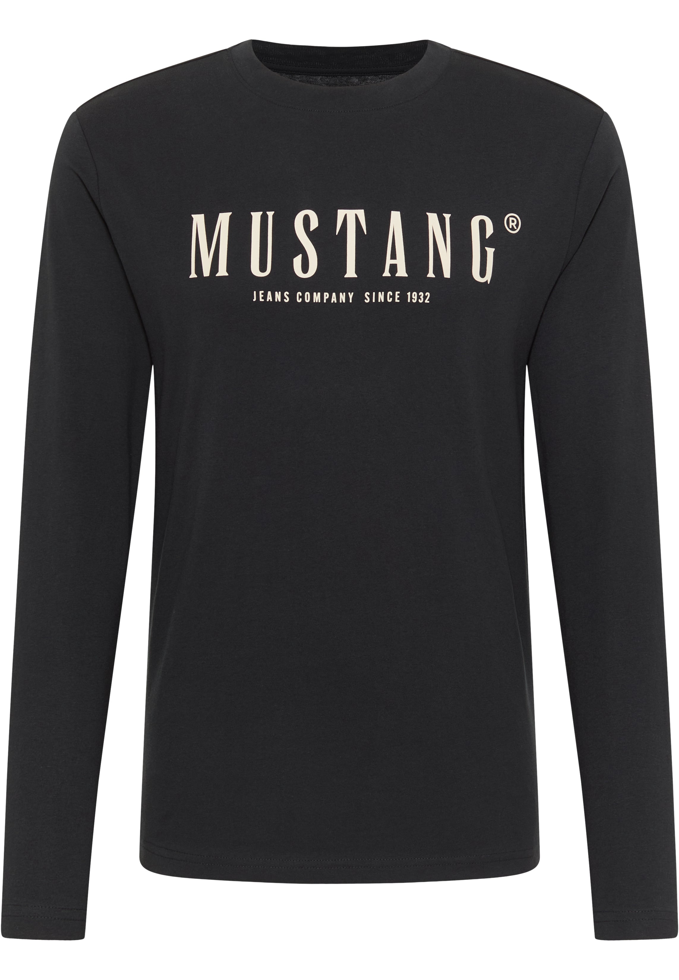 Męski Longsleeve Mustang Style Asheville Jet Black 1016873 4188