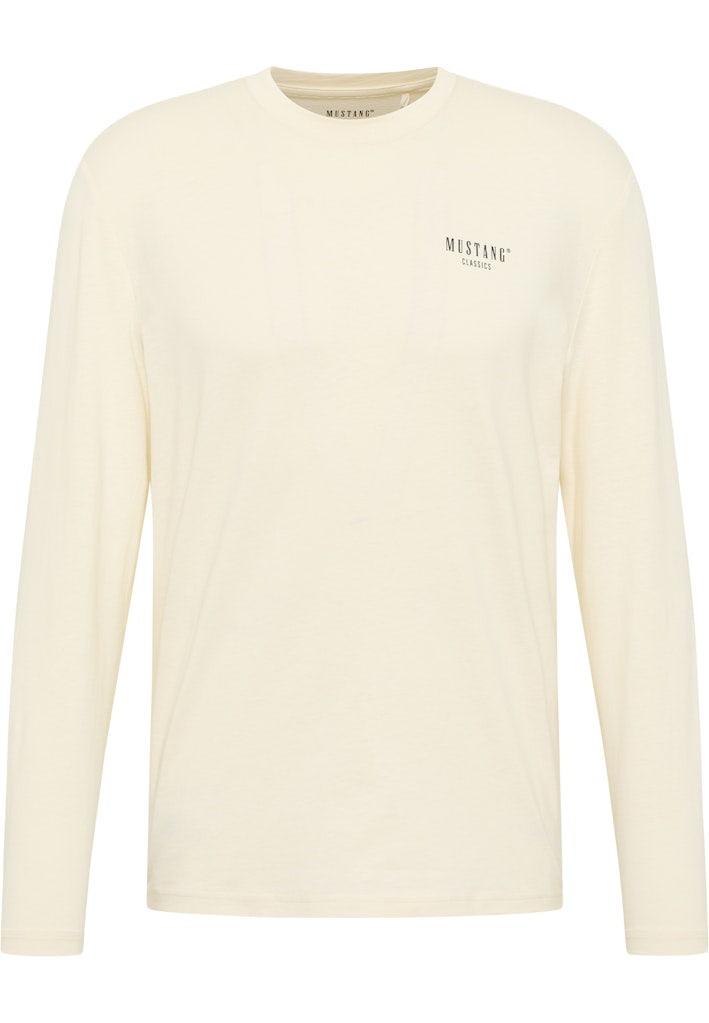 Męski Longsleeve Mustang Style Asheville Light Gray 1015844 3003