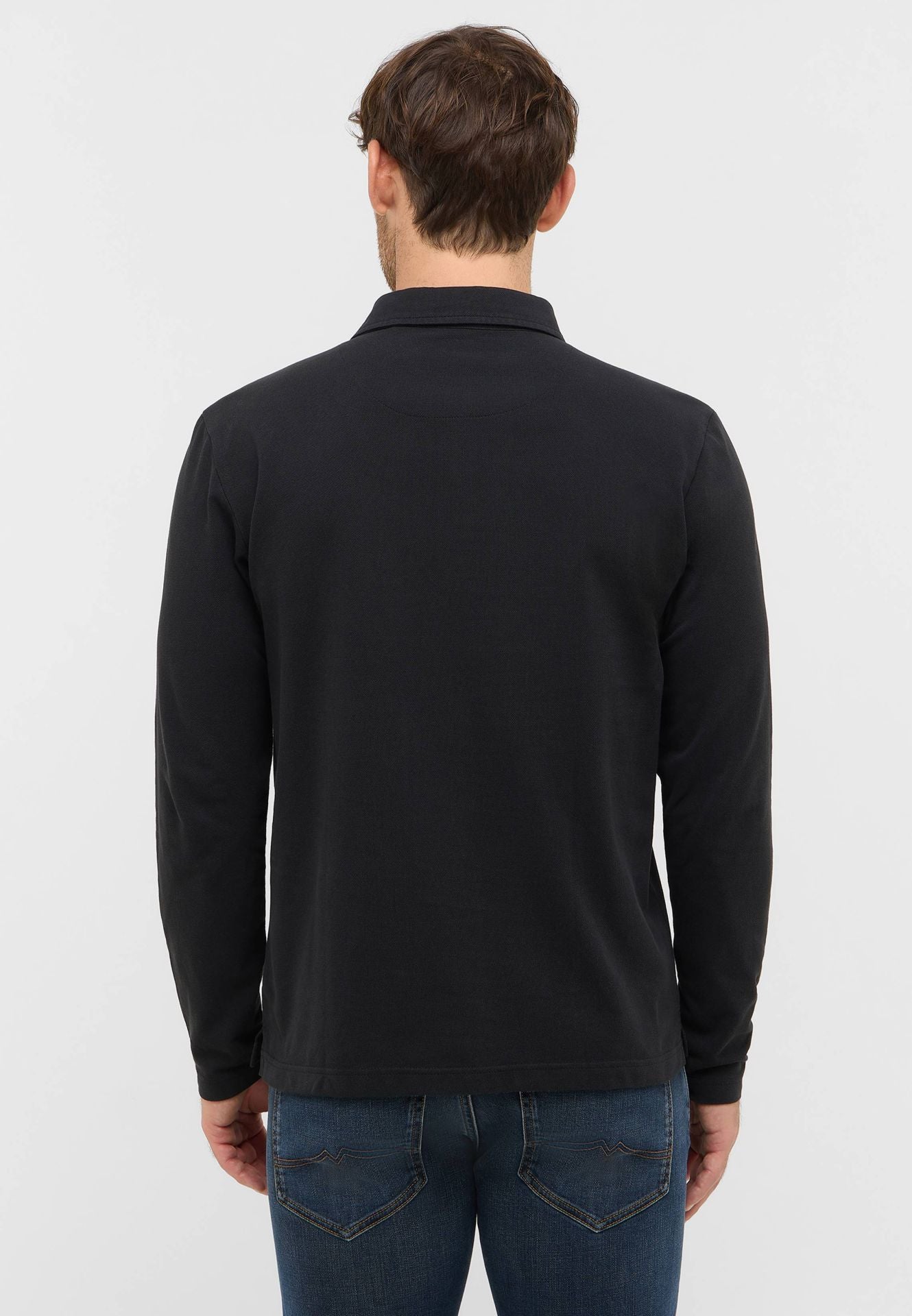 Męski Longsleeve Mustang Style Portis Jet Black 1016881 4188