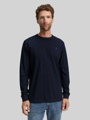 Męski Longsleeve Tom Tailor Basic Sky Captain Blue 1048902 10668