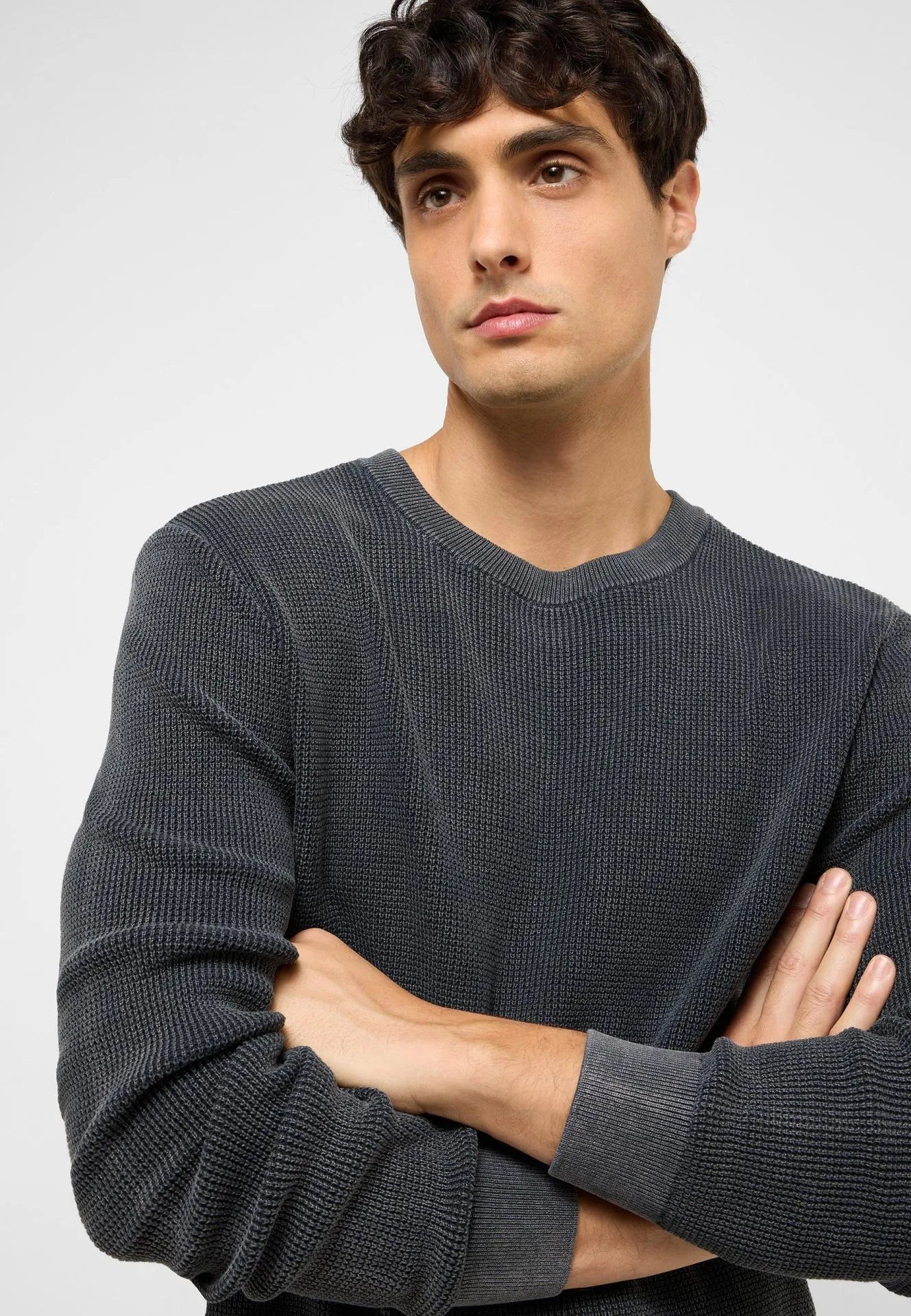 Męski Sweter Mustang Style Edward Black 1017414 4142