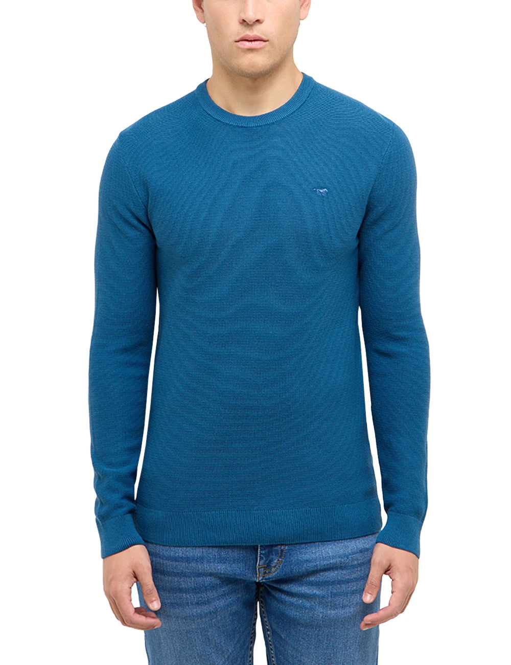 Męski Sweter Mustang Style Elliot Dark Blue 1017412 5232