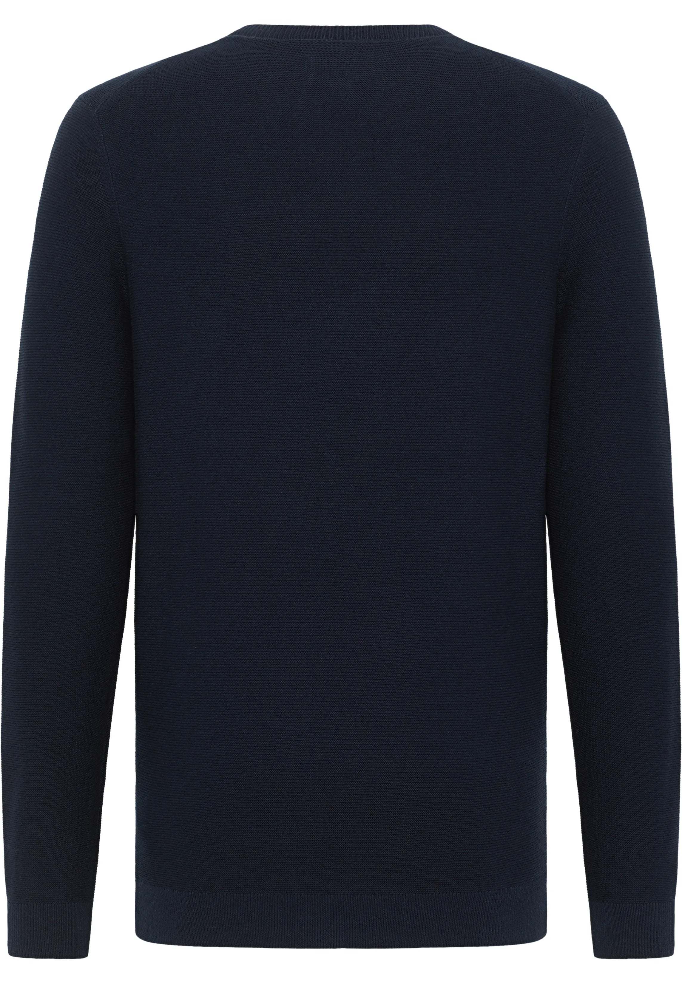 Męski Sweter Mustang Style Emil C Basic Total Eclipse 1014115 5226