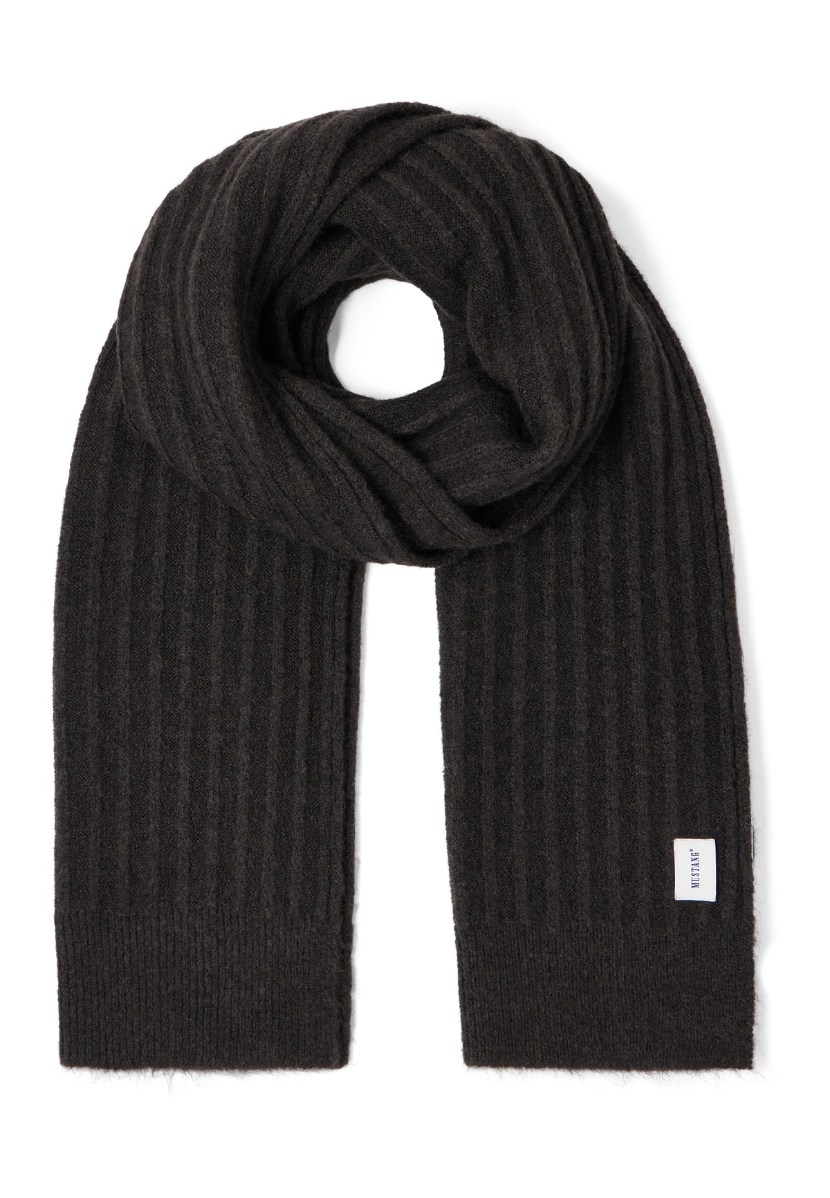 Męski Szalik Mustang Style Fayetteville Pirate Black 1015484 4088