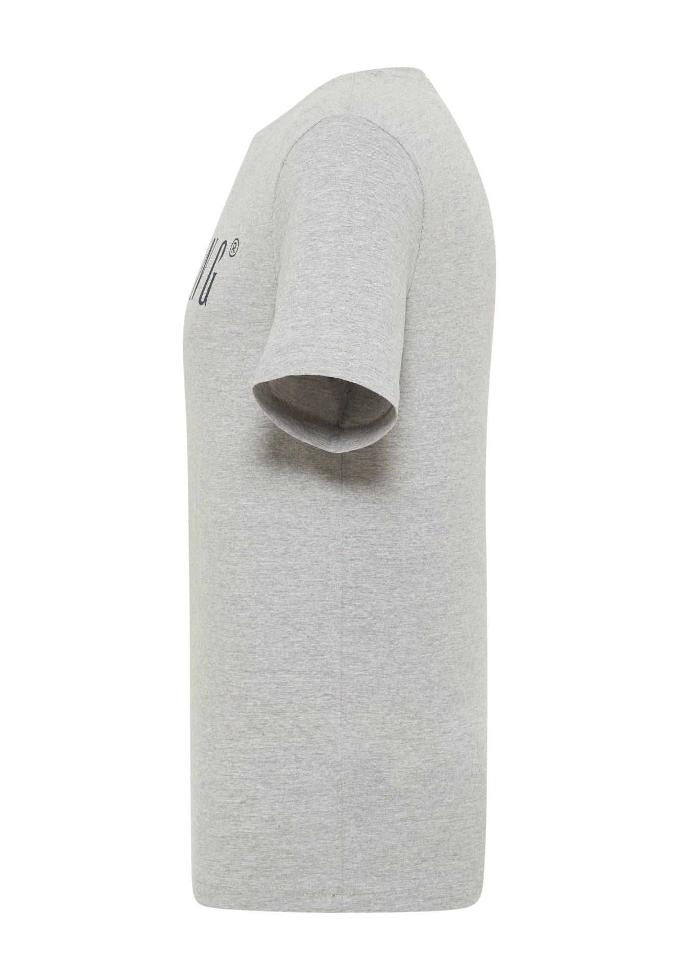 Męski T-Shirt Koszulka MUSTANG Style Austin Mid Grey Melange 1014695 4140
