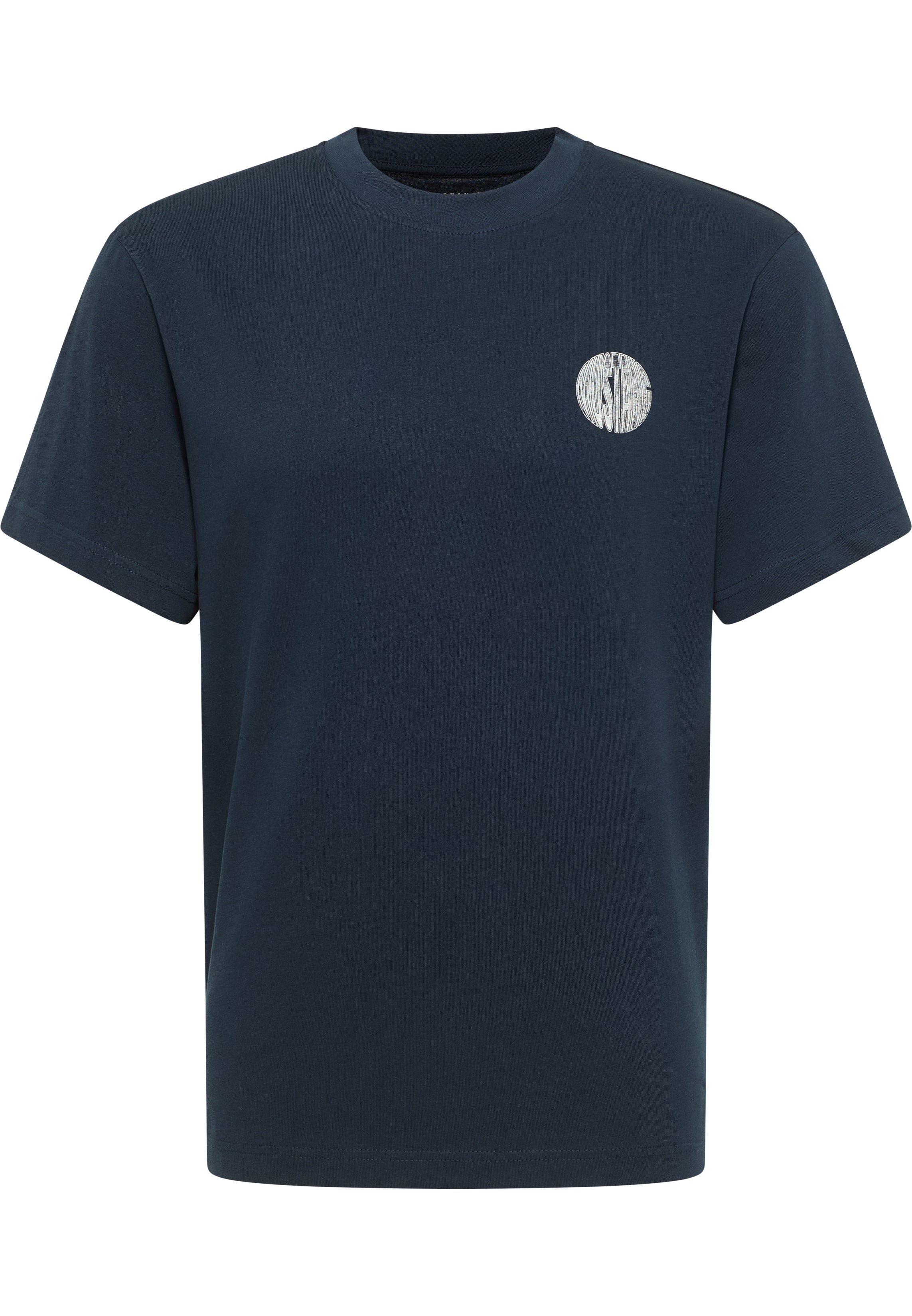 Męski T-Shirt Mustang Style Akron Dark Sapphire 1016869 4136