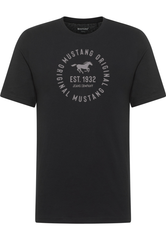 Męski T-Shirt Mustang Style Alex Black 1017992 4142