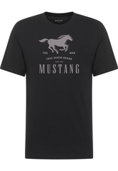 Męski T-Shirt Mustang Style Alex Black 1017993 4142