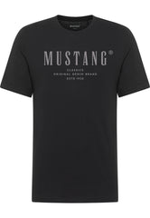Męski T-Shirt Mustang Style Alex Black 1017998 4142