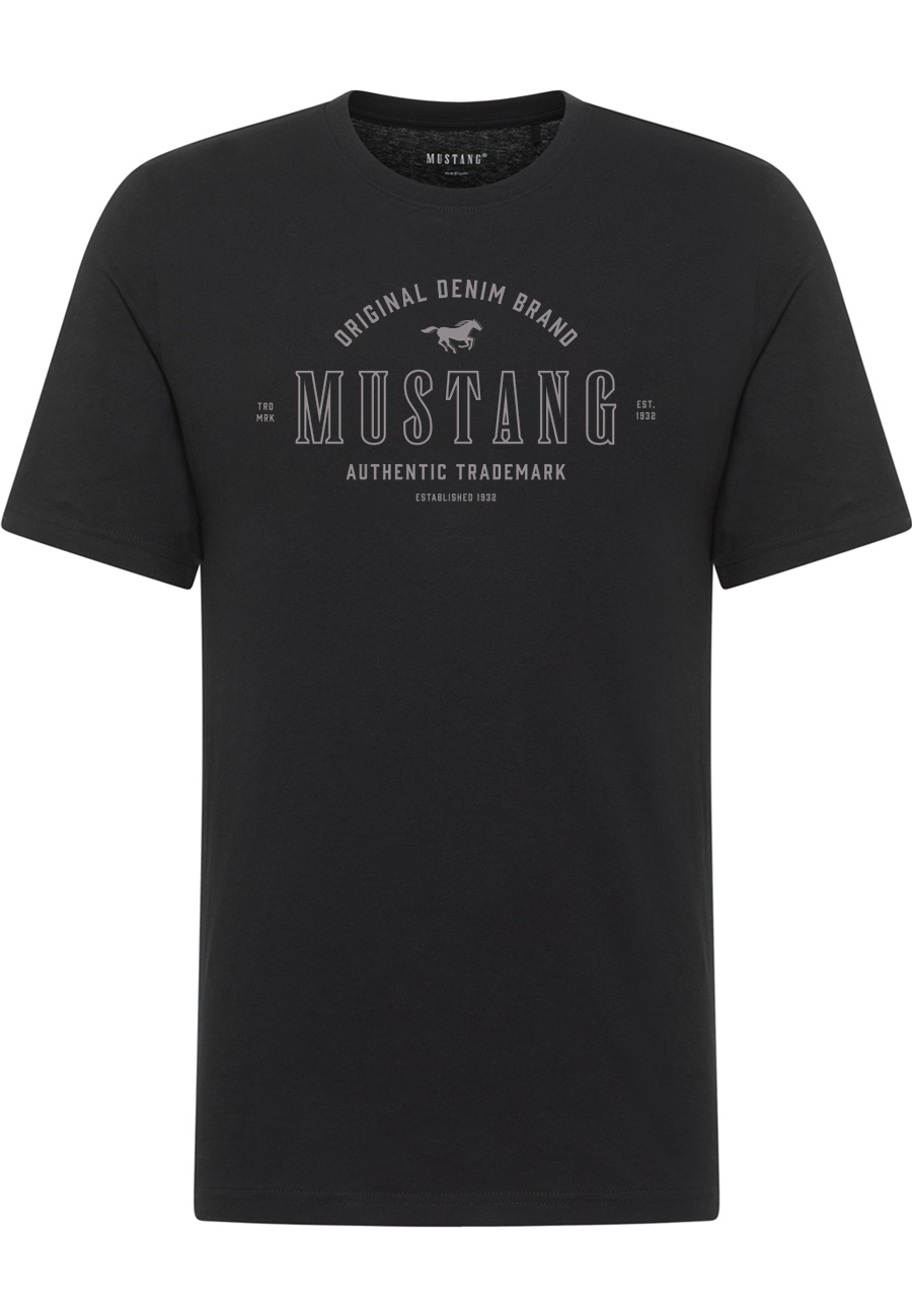 Męski T-Shirt Mustang Style Alex Black 1017999 4142