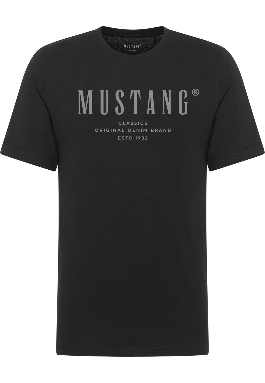 Męski T-Shirt Mustang Style Alex Black 1018002 4142