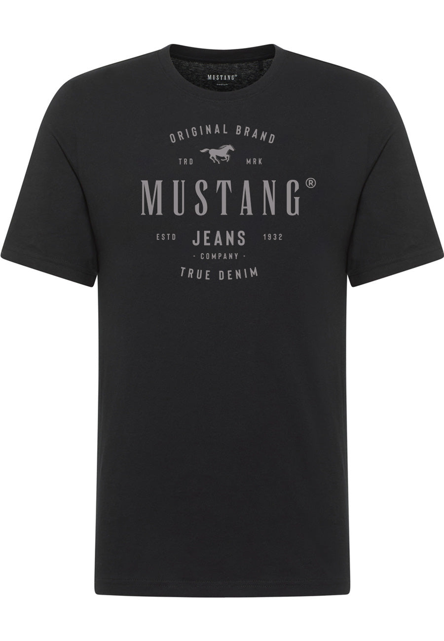 Męski T-Shirt Mustang Style Alex Black 1018004 4142