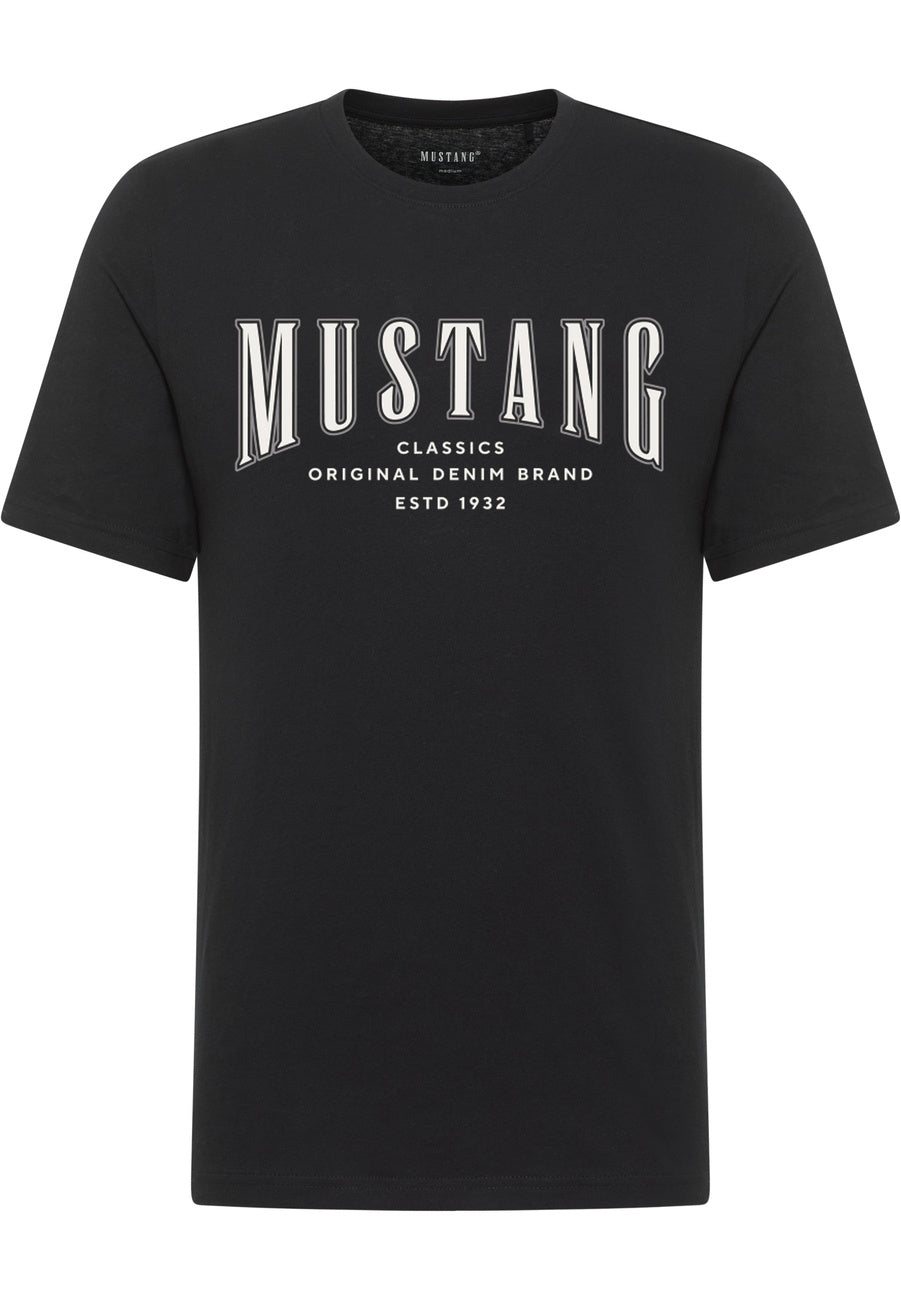 Męski T-Shirt Mustang Style Alex Black 1018007 4142