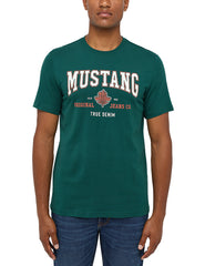 Męski T-Shirt Mustang Style Alex C Print June Bug 1014462 6485