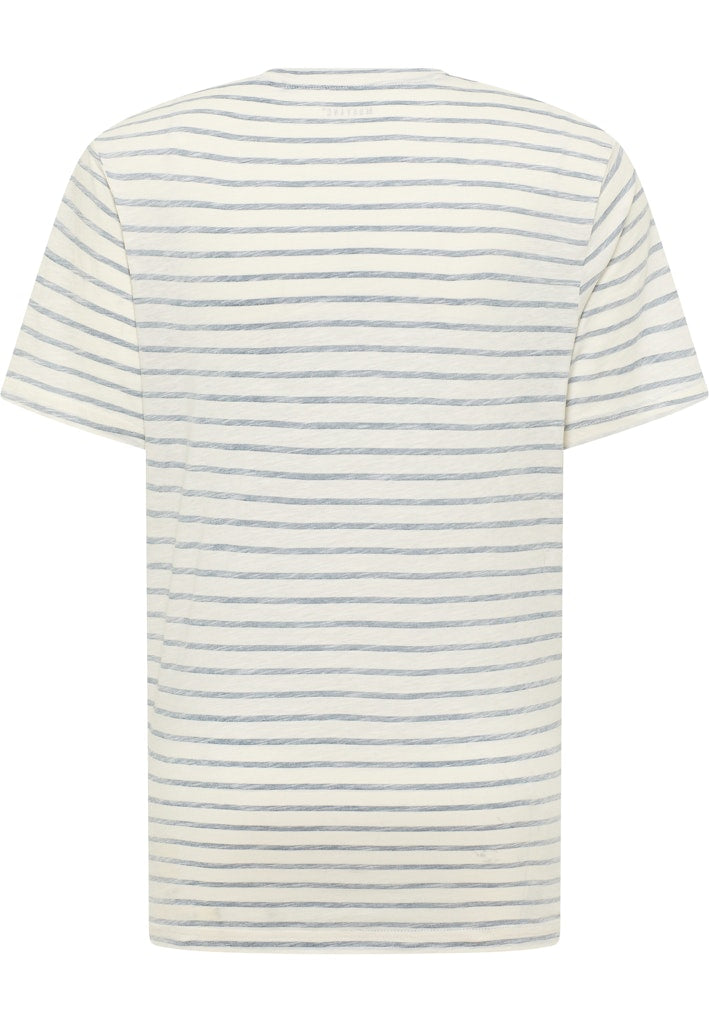 Męski T-Shirt Mustang Style Alex C Stripe Summer Stripe 1016269 12578