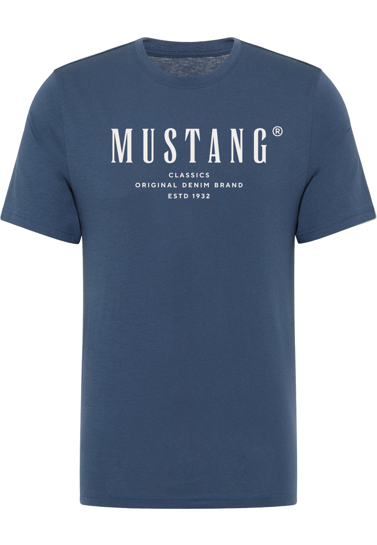 Męski T-Shirt Mustang Style Alex Dark Denim 1017329 5242
