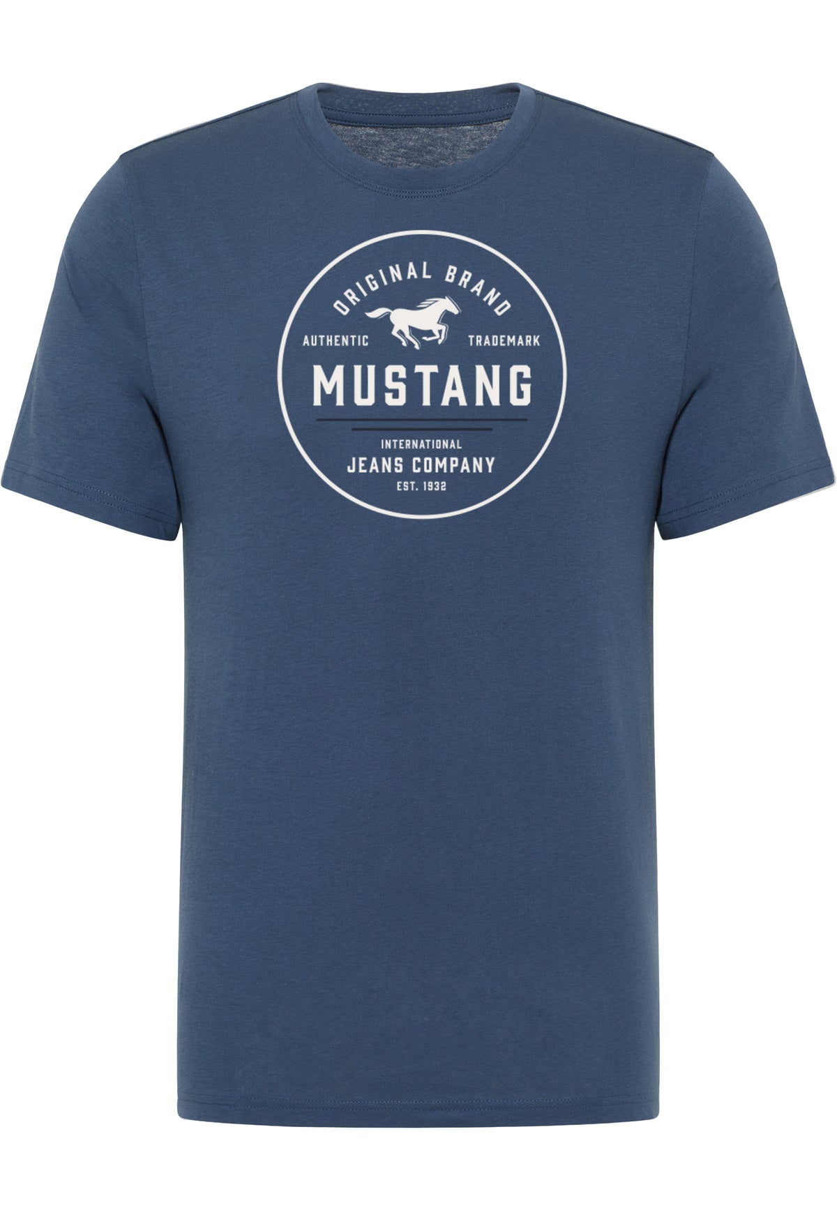 Męski T-Shirt Mustang Style Alex Dark Denim 1017333 5242