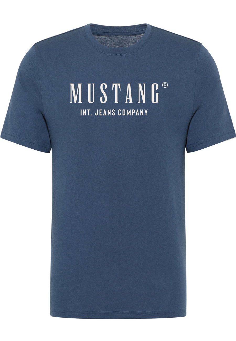 Męski T-Shirt Mustang Style Alex Dark Denim 1017990 5242