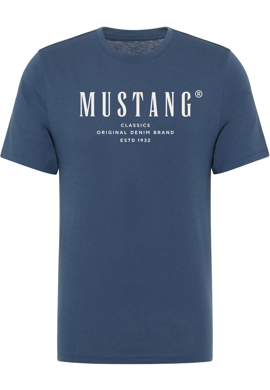 Męski T-Shirt Mustang Style Alex Dark Denim 1017998 5242