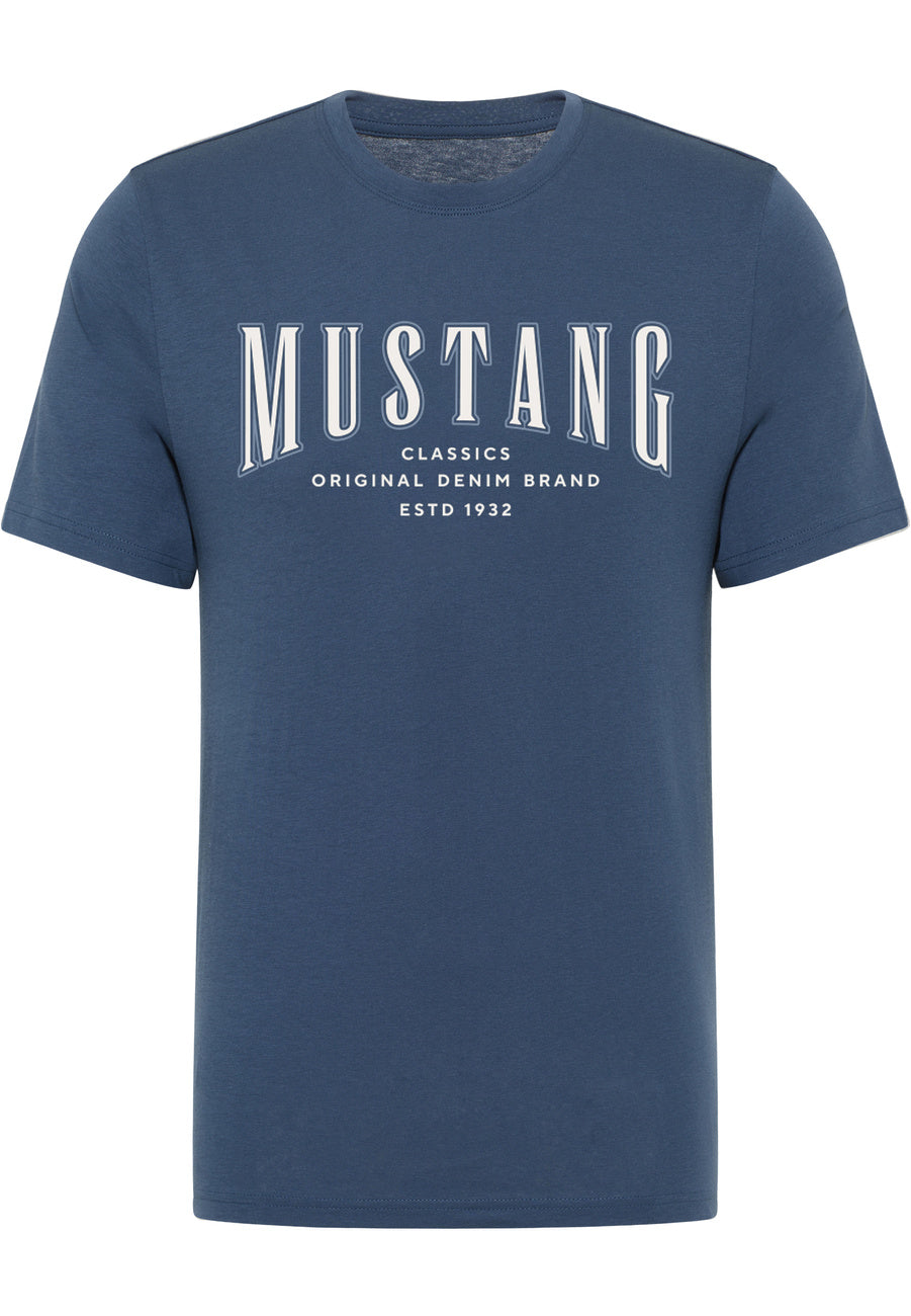 Męski T-Shirt Mustang Style Alex Dark Denim 1018007 5242