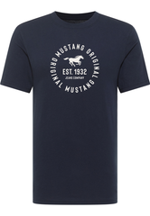 Męski T-Shirt Mustang Style Alex Dark Sapphire 1017992 4136