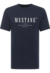 Męski T-Shirt Mustang Style Alex Dark Sapphire 1017998 4136