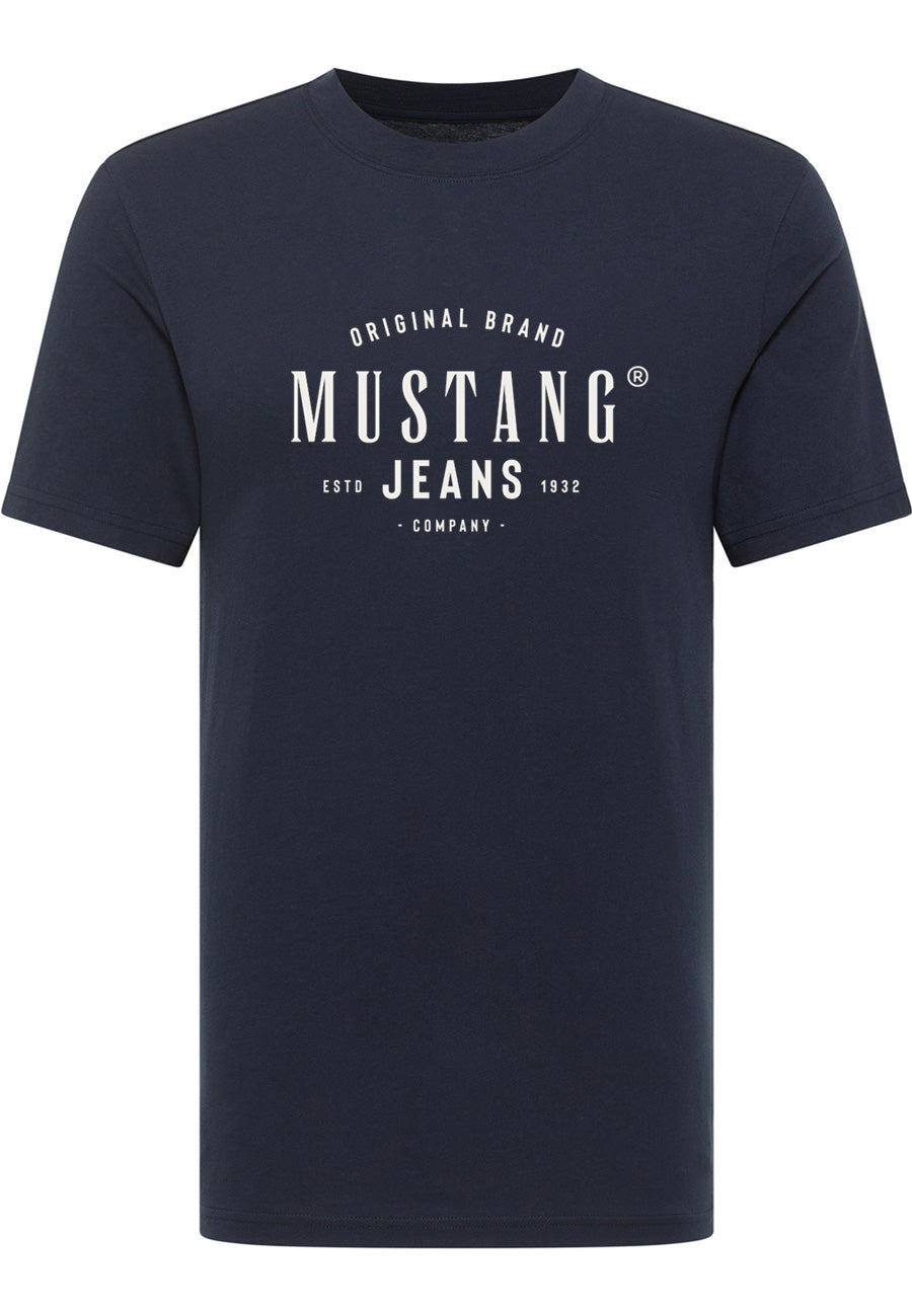 Męski T-Shirt Mustang Style Alex Dark Sapphire 1018006 4136