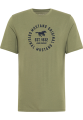 Męski T-Shirt Mustang Style Alex Four Leaf Clover 1017992 6352