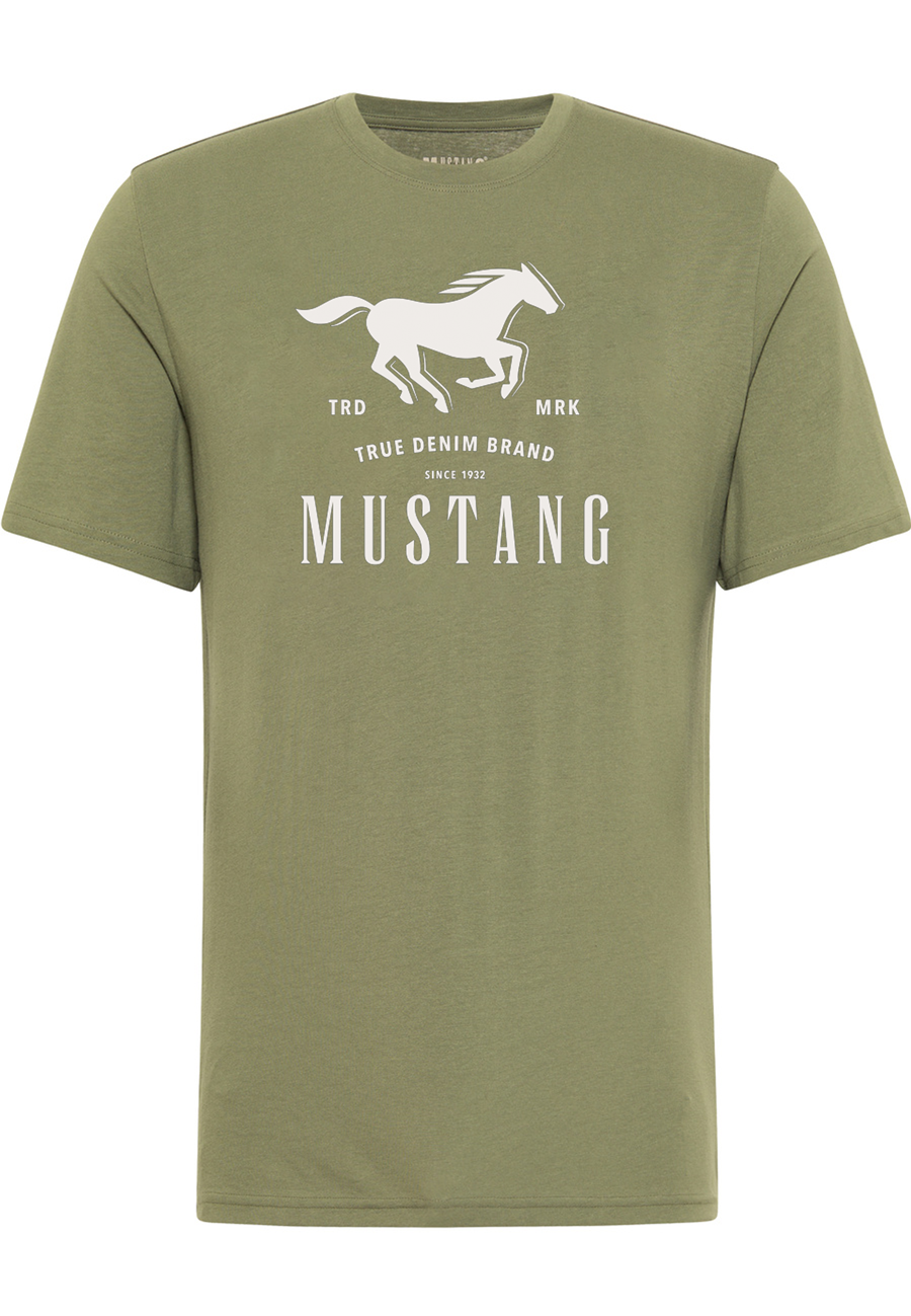 Męski T-Shirt Mustang Style Alex Four Leaf Clover 1017993 6352