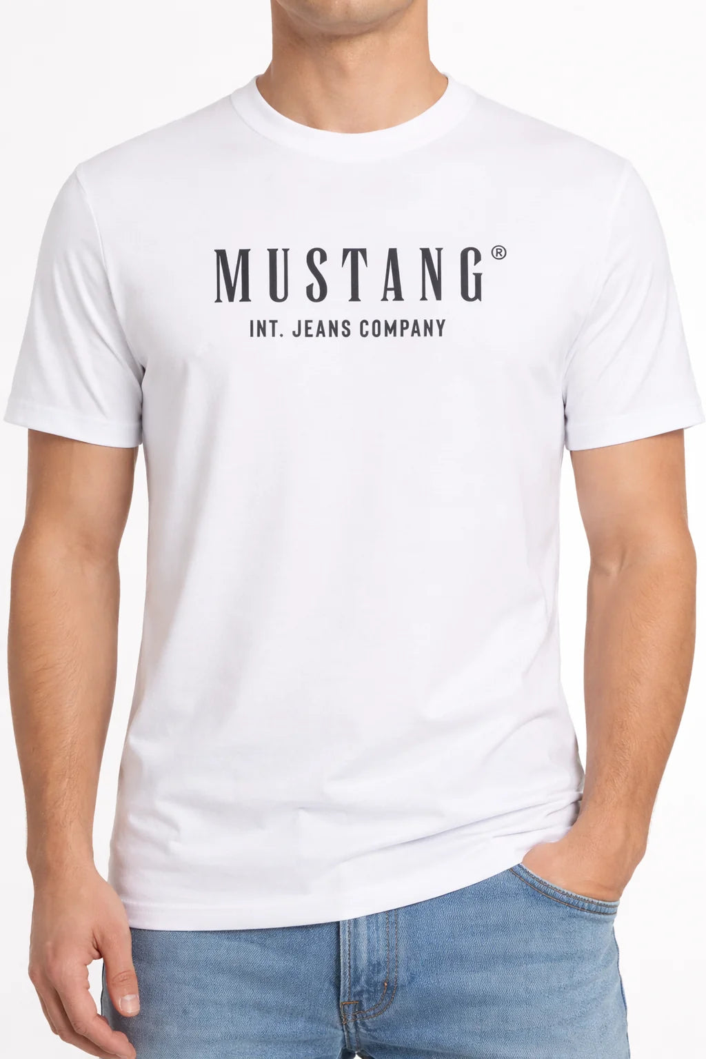 Męski T-Shirt Mustang Style Alex General White 1017990 2045