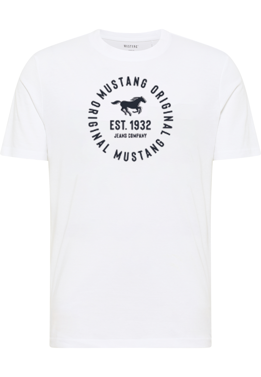 Męski T-Shirt Mustang Style Alex General White 1017992 2045