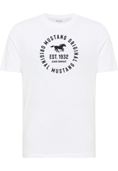 Męski T-Shirt Mustang Style Alex General White 1017992 2045