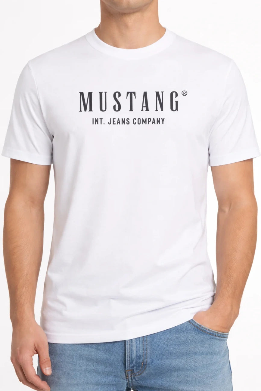 Męski T-Shirt Mustang Style Alex General White 1017996 2045