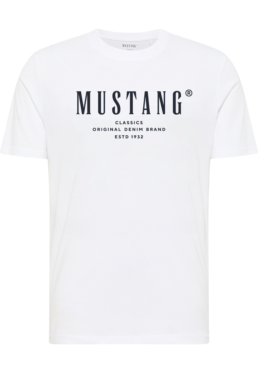 Męski T-Shirt Mustang Style Alex General White 1017998 2045