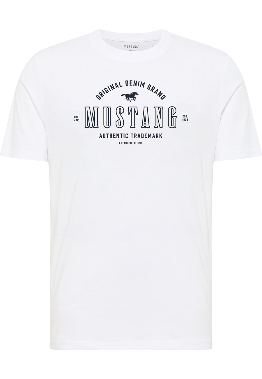 Męski T-Shirt Mustang Style Alex General White 1017999 2045