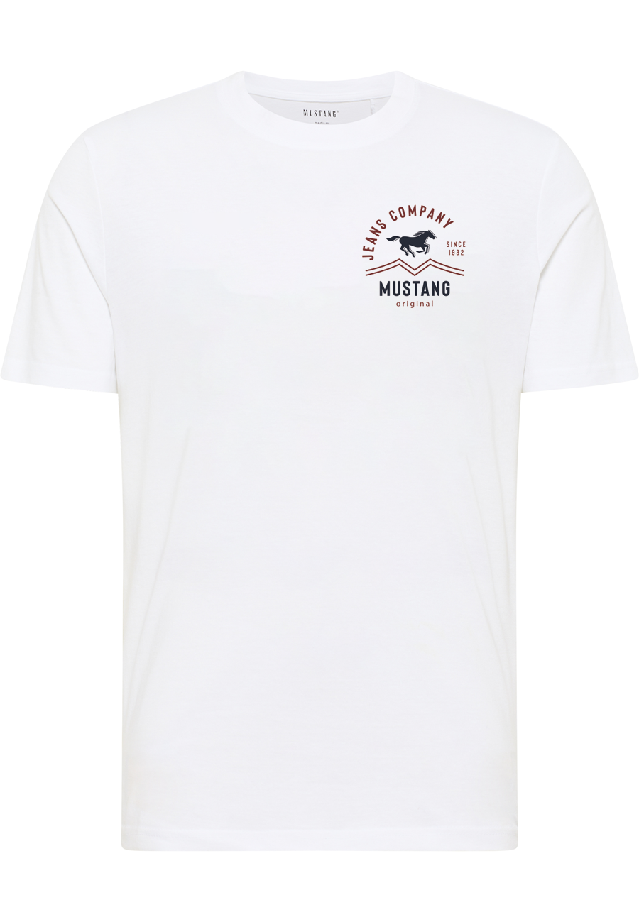 Męski T-Shirt Mustang Style Alex General White 1018308 2045