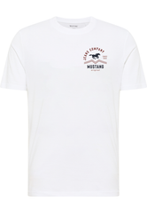 Męski T-Shirt Mustang Style Alex General White 1018308 2045