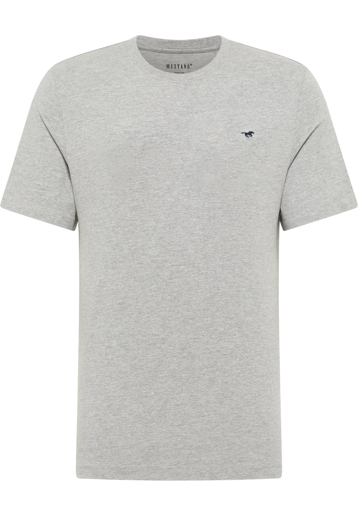 Męski T-Shirt Mustang Style Alex Mid Grey Mélange 1017338 4140