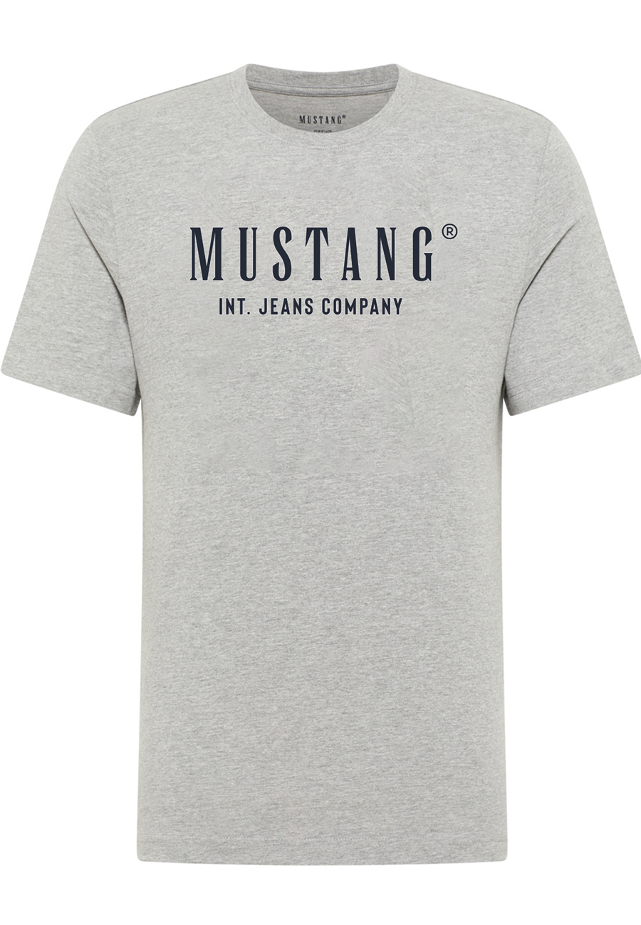 Męski T-Shirt Mustang Style Alex Mid Grey Mélange 1017991 4140