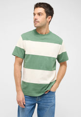 Męski T-Shirt Mustang Style Alvarado Dark Ivy 1016277 6326
