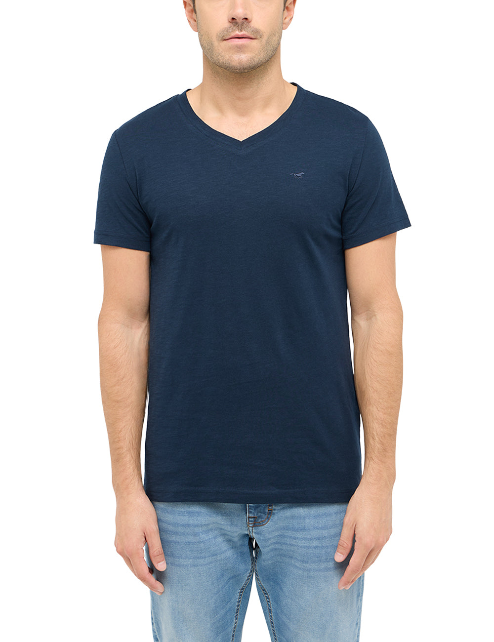 Męski T-Shirt Mustang Style Amado Dark Sapphire 1016275 4136