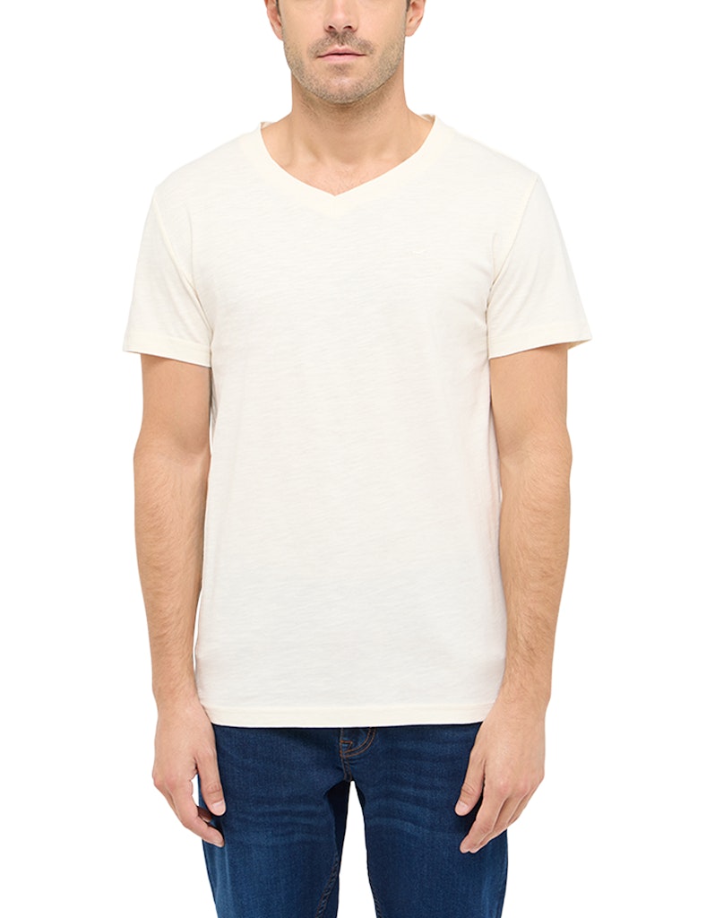 Męski T-Shirt Mustang Style Amado Whisper White 1016275 2013